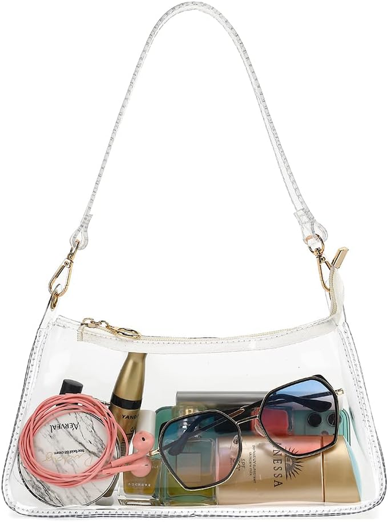 Clear shoulder bag hotsell