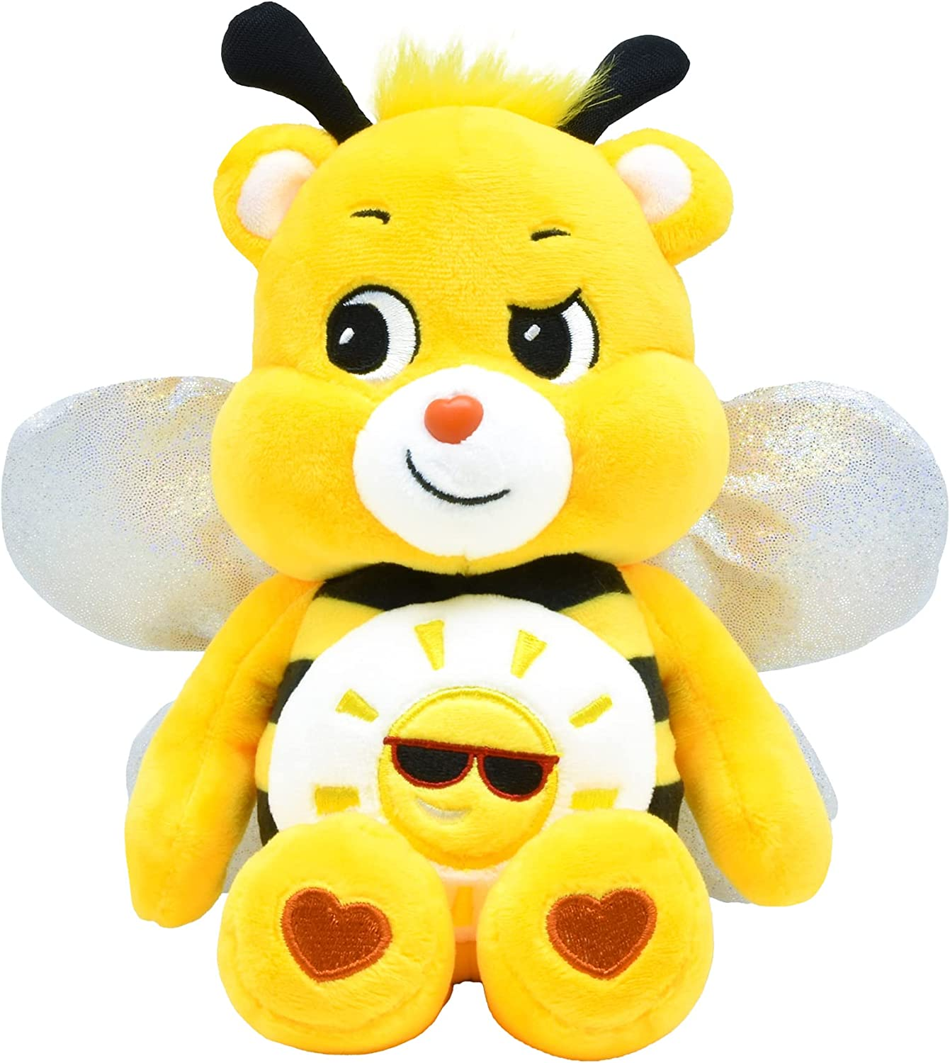 Care Bears 22323 9″ Bean Plush-Bumble Bee Funshine Toy, Multicolor, 9″