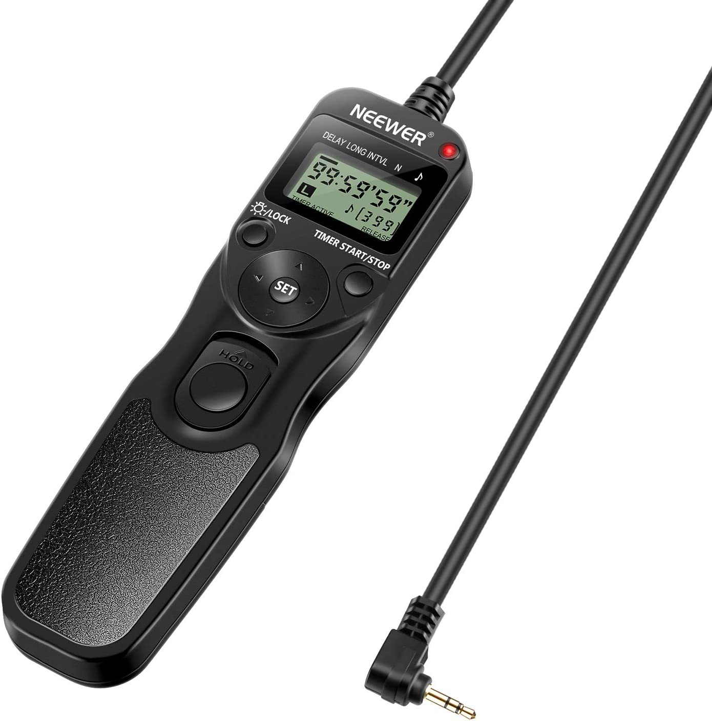 Neewer LCD Timer Shutter Release Remote Control for Canon 700D/T5I, 650D/T4I, 550D/T2I, 500D/T1I, 350D/XT, 400D/Xti, 1000D/XS, 450D/Xsi, 60D, 100D, and Pentax