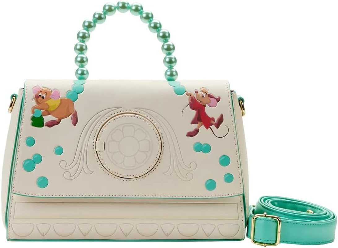 Loungefly Disney Cinderella Gus Gus and Jack Jack Purse | eMEGA Australia