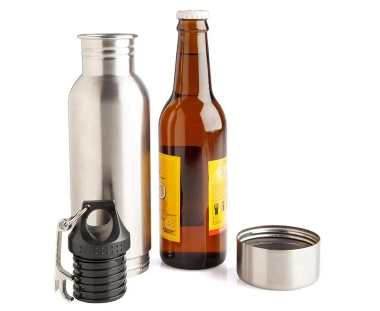 Drink Bottle Stubby Cooler Flask