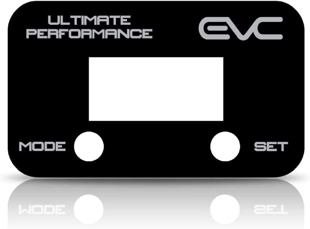 Ultimate9 EVC Throttle Controller Faceplate - Black | eMEGA Australia