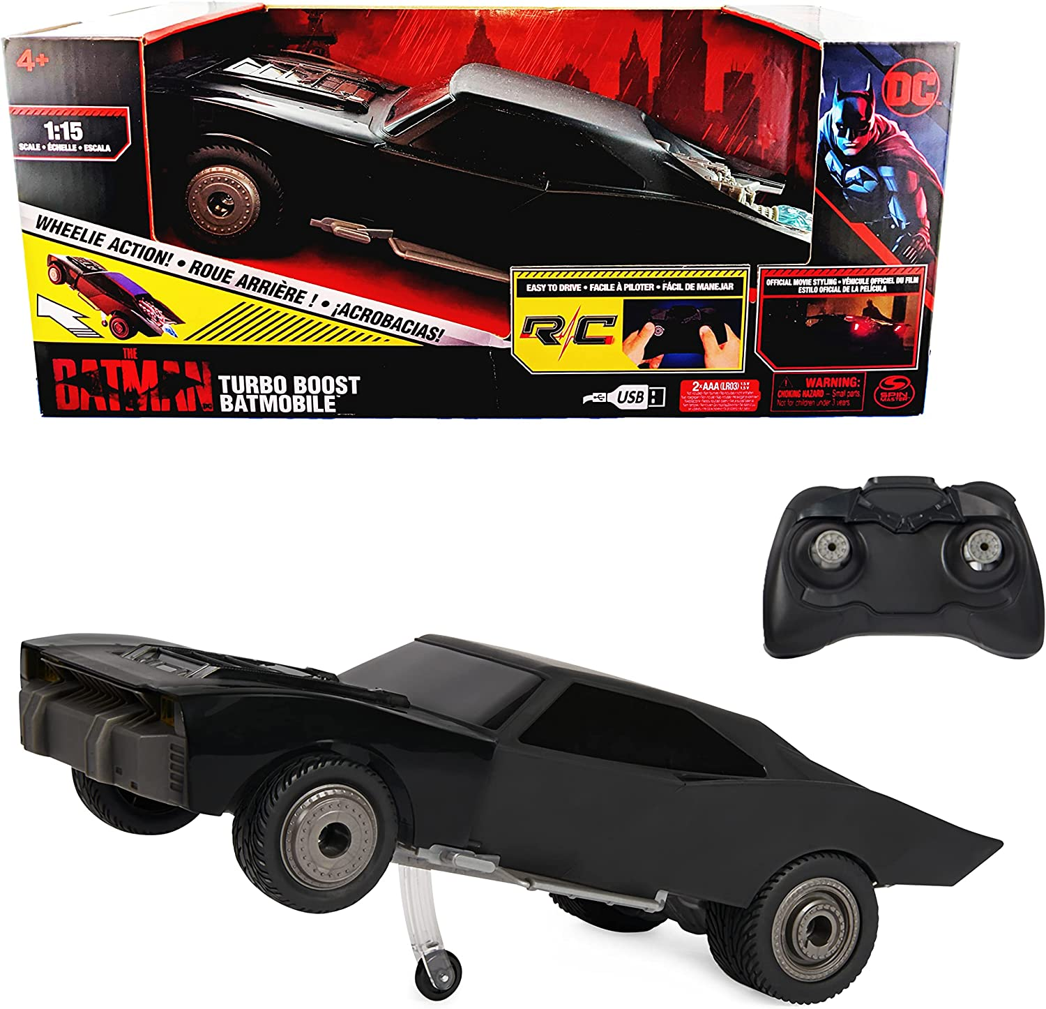  DC Comics Batman 30cm Scale Compatible Batmobile Toy