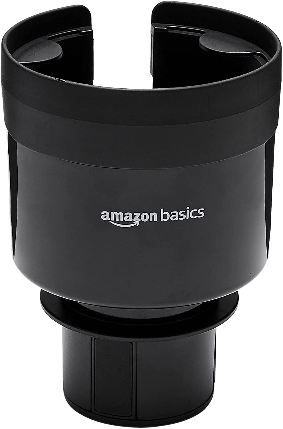 Amazon Basics Expandable Car Cup Holder with Adjustable Base, Fit Big Bottles 8.64 to 9.65 CM