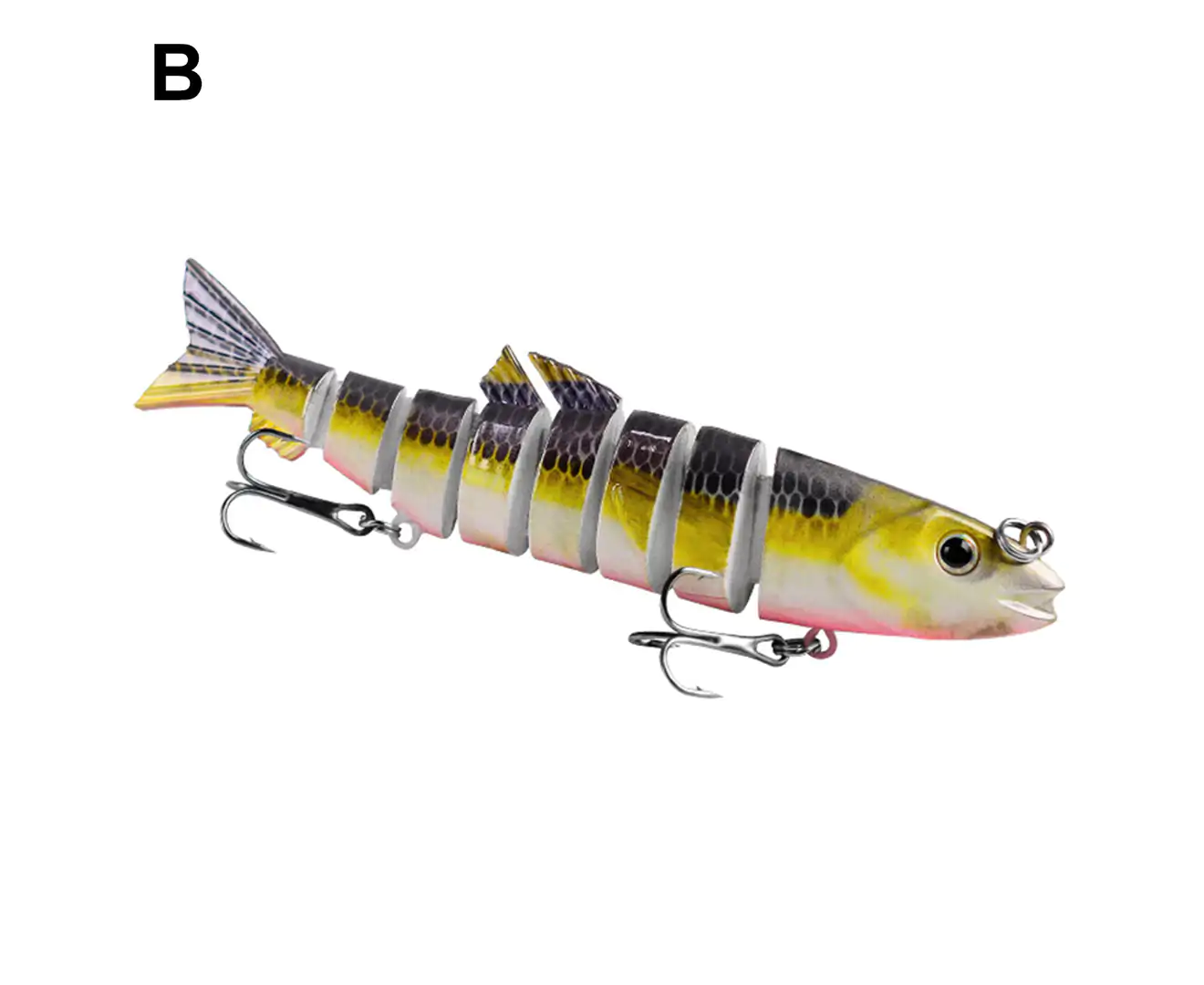 12.5cm 21.5g Portable Artificial Bait Multi-segment Make Sound