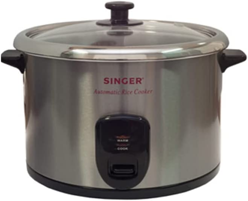 Singer Rice Cooker, 15 Cup/2.5 Litres Capacity, Multicolor