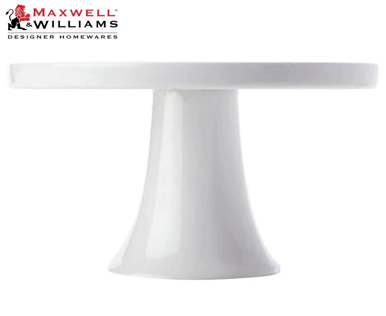 Maxwell & Williams 30Cm White Basics Footed Cake Stand