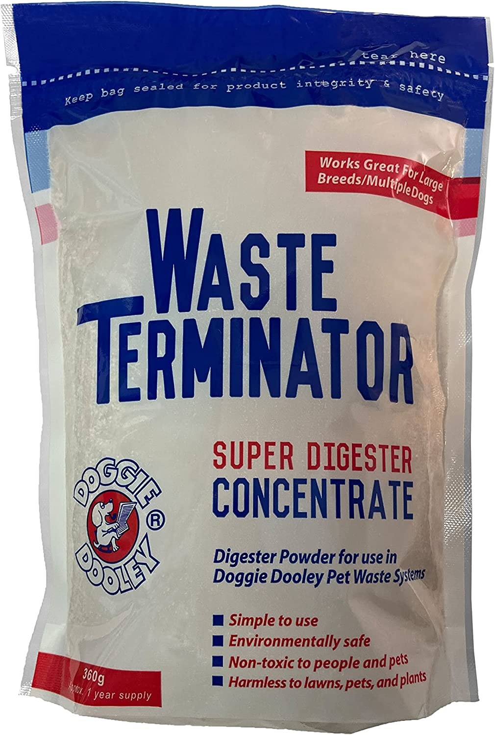 Doggie Dooley 3116 Waste Terminator, 1-Year Supply