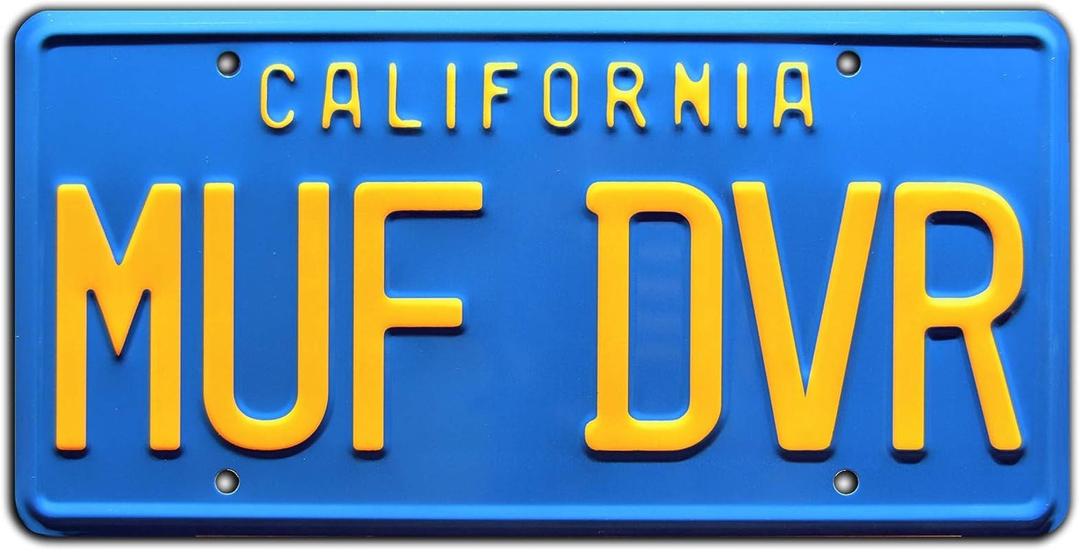 Cheech & Chong’S up in Smoke | MUF DVR | Metal Stamped License Plate