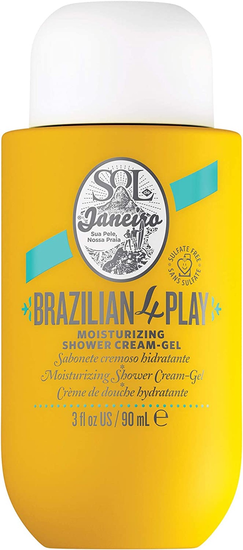 Sol De Janeiro Brazilian 4 Play Moisturizing Shower Cream Gel, 90 Ml (Pack of 1)