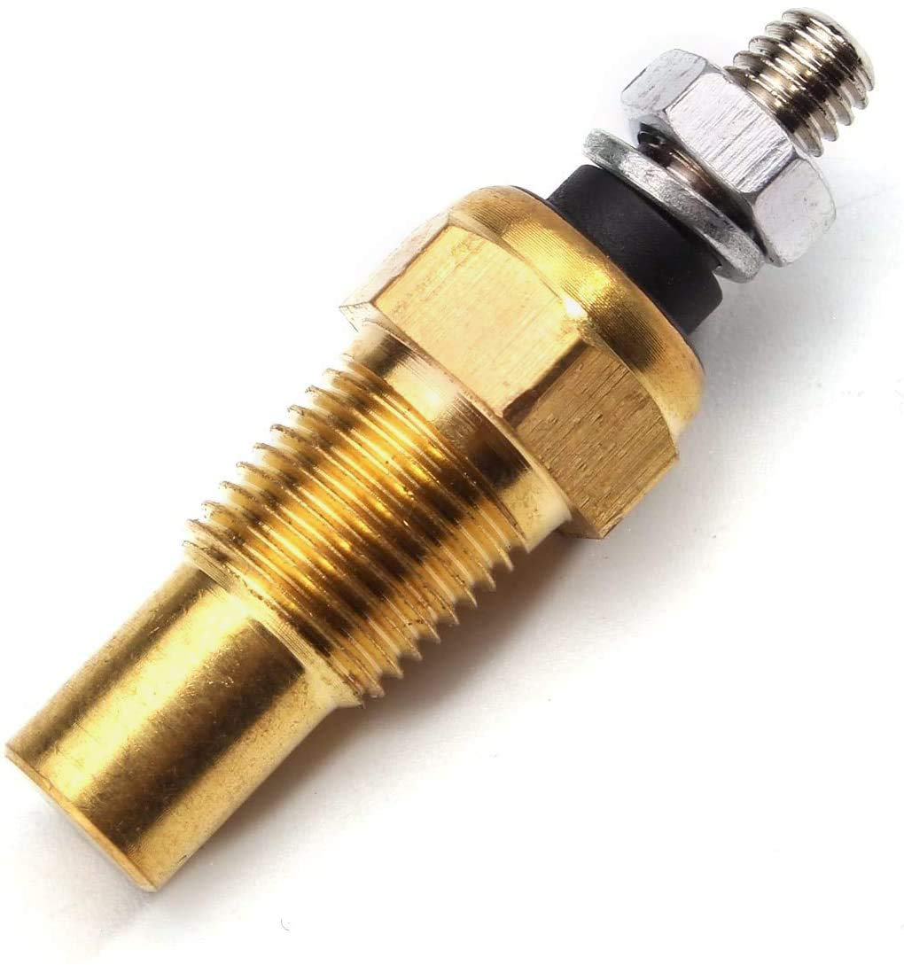 Universal Brass Electrical Sender Oil Water Temperature Temp 1/8 NPT Sensor Unit Sender Electric Gauge 0~150℃