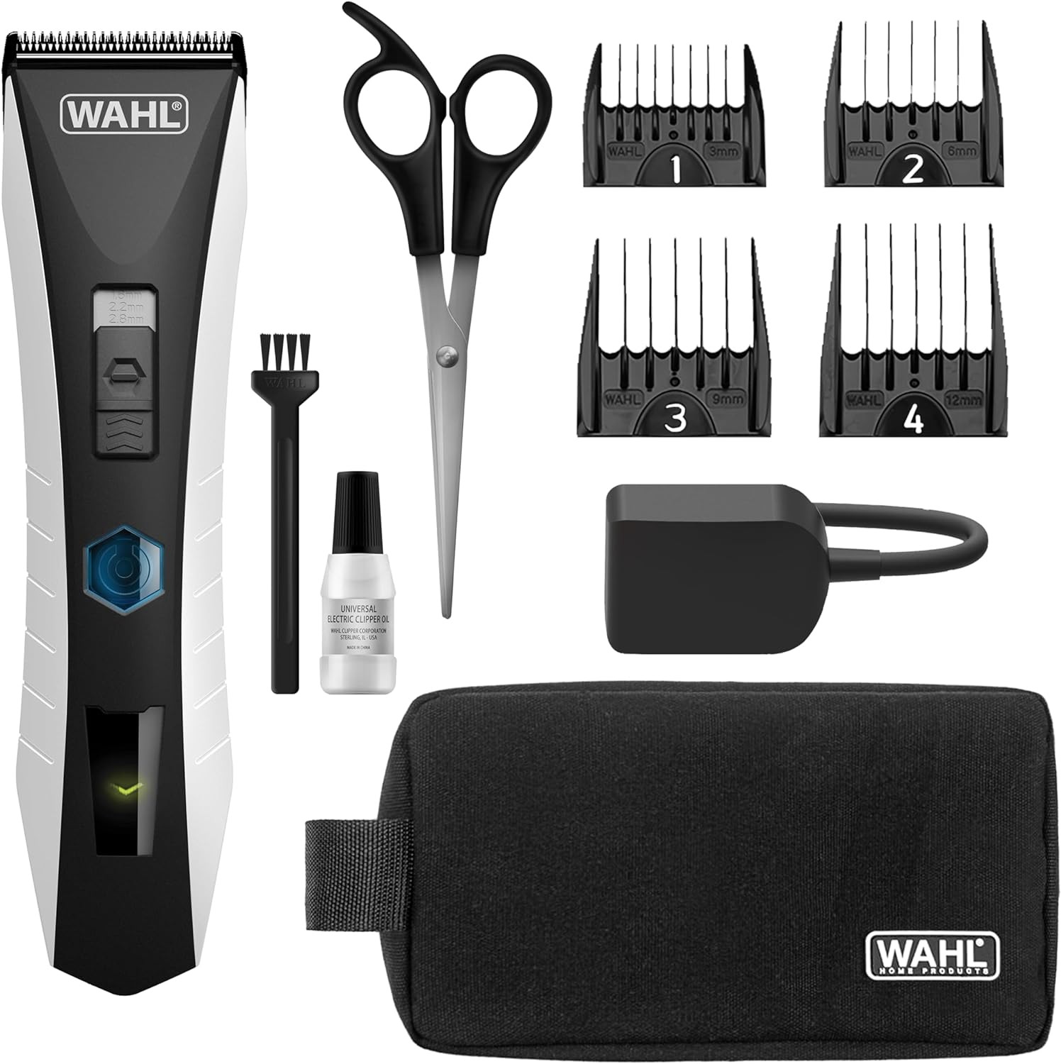 Wahl Lithium Ion Cord/Cordless Dog Hair Clipper with 4In1 Blade