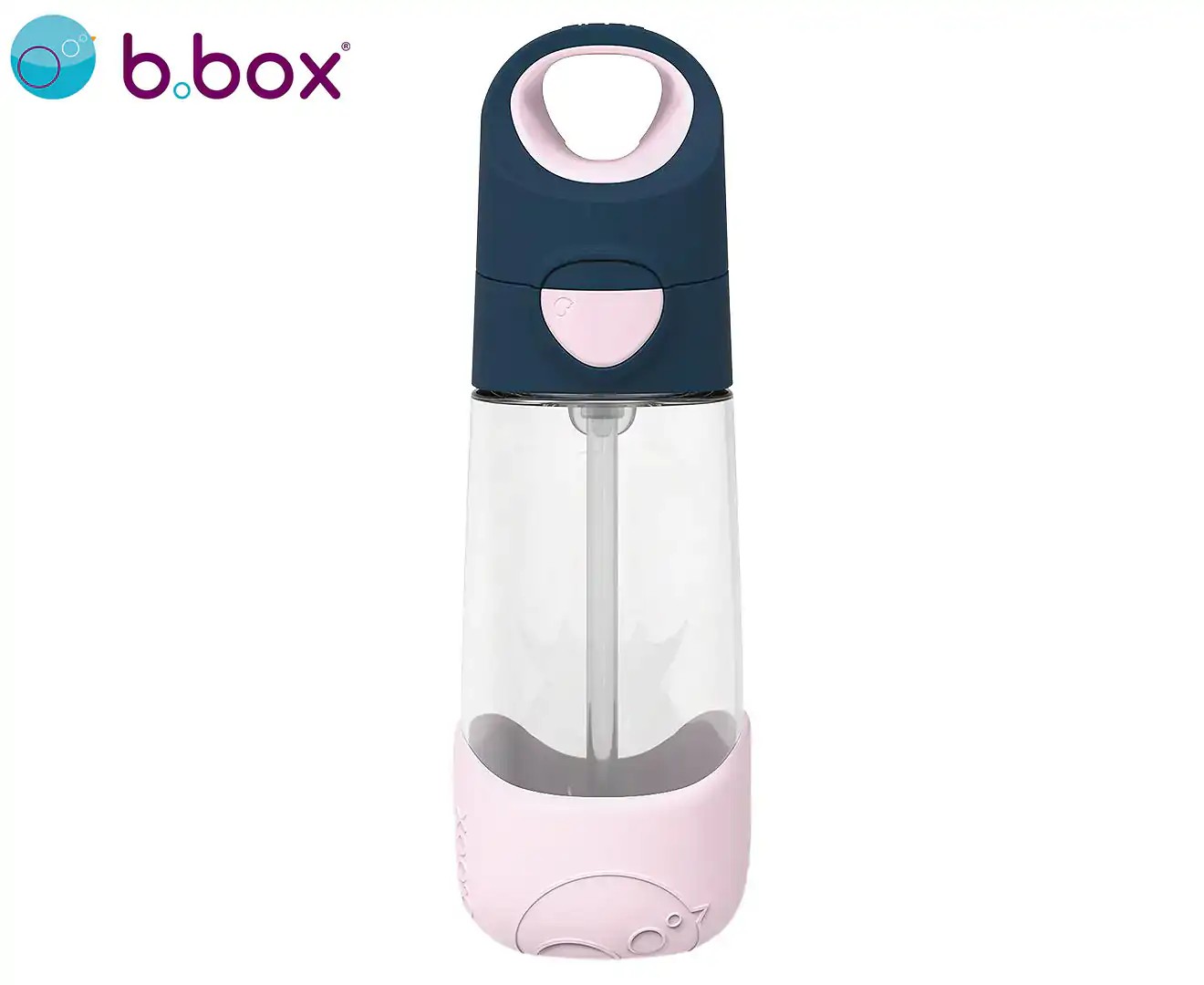 B.Box 450Ml Tritan Kids’ Drink Bottle – Indigo Rose