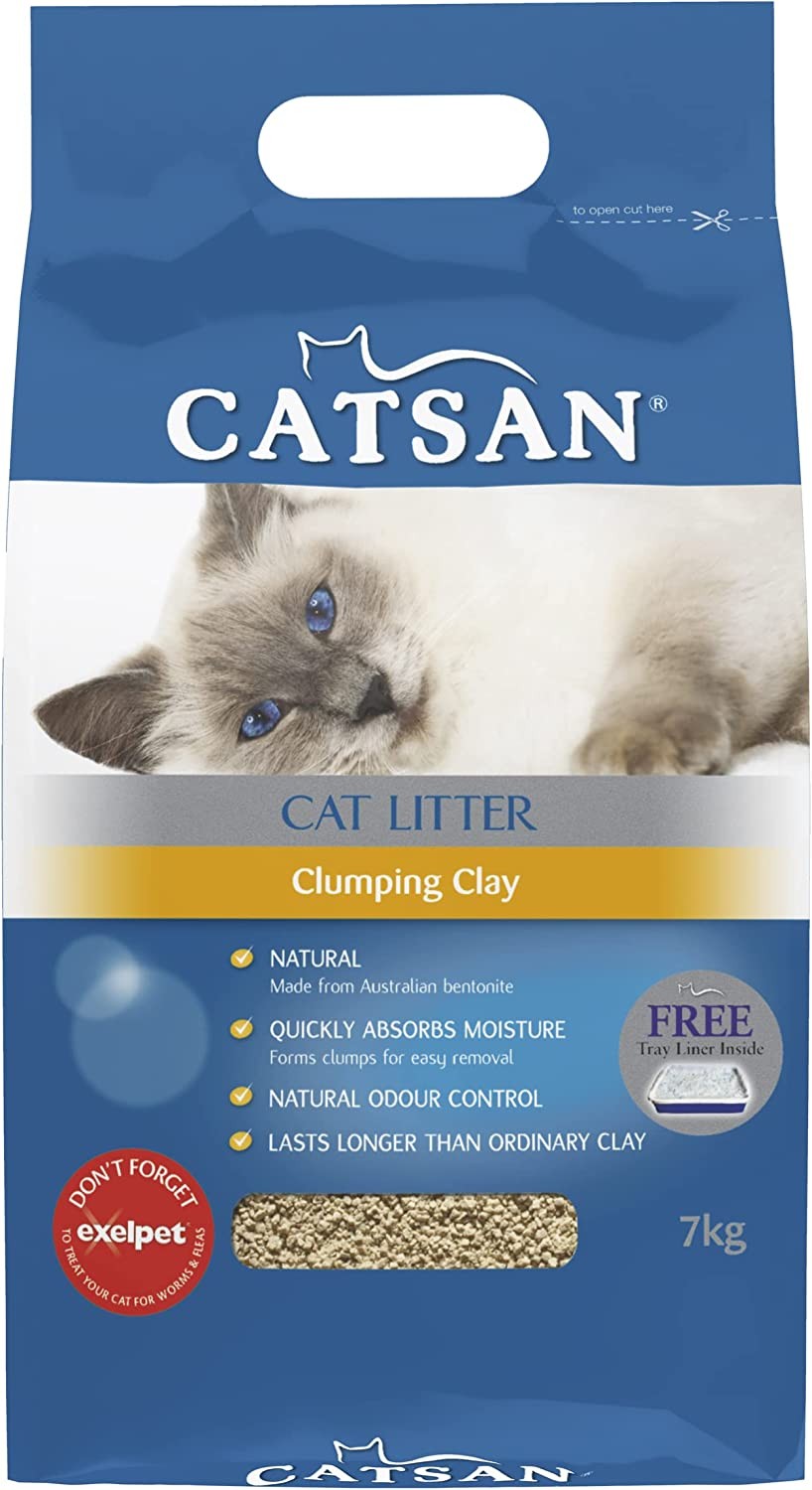 Catsan Clumping Clay Cat Litter 7Kg Bag