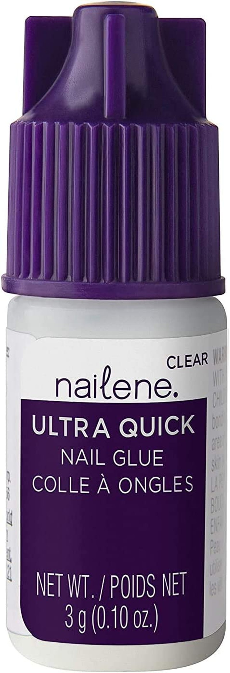 Nailene Ultra-Quick Nail Glue Clear 3G