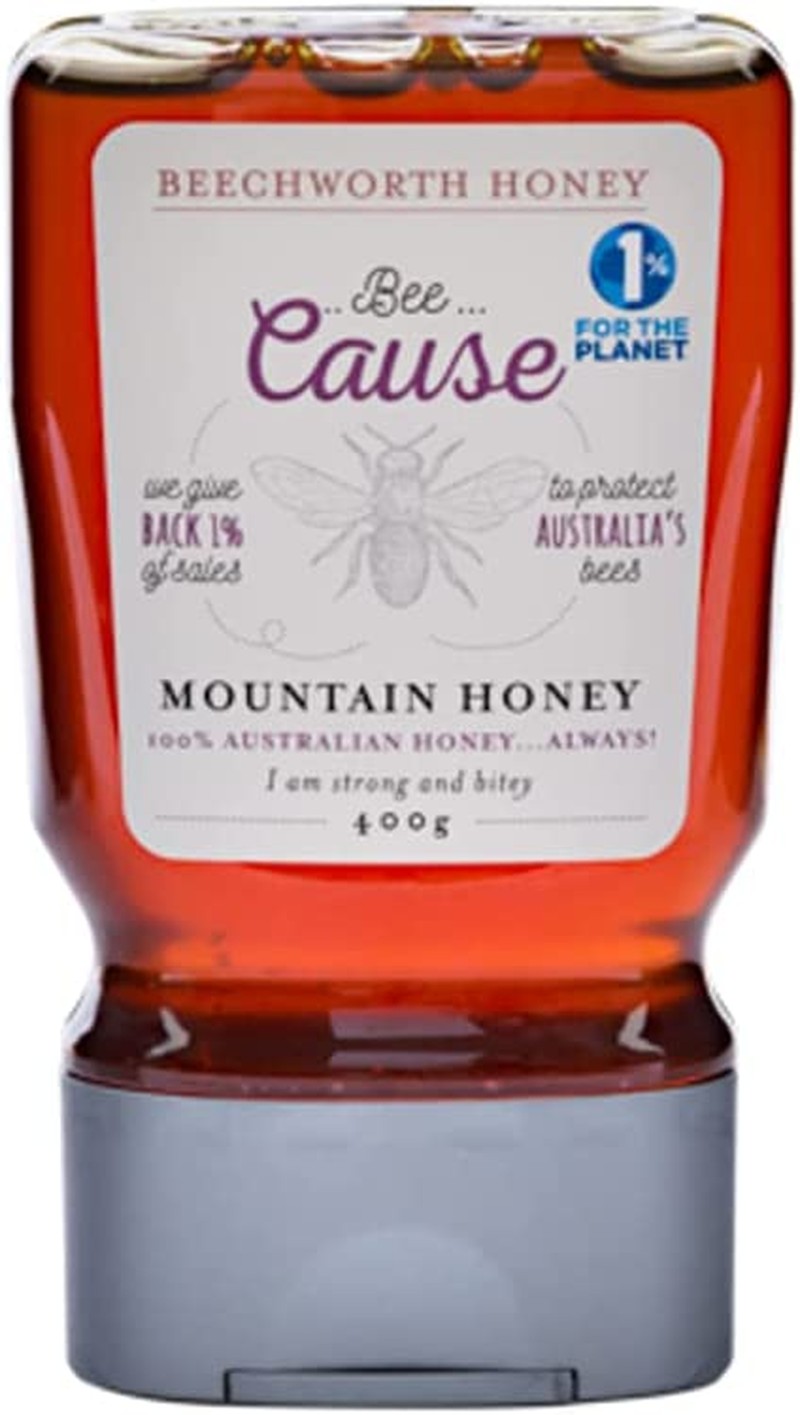 Beechworth Honey 100% Australian Bee Cause Mountain Honey Squeeze 400G