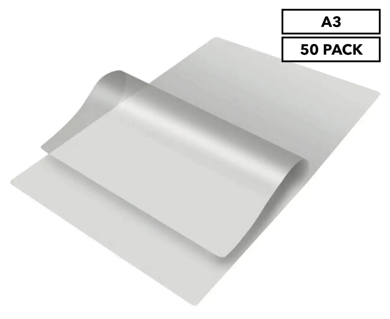 Lenoxx A3 Laminating Pouches 50-Pack