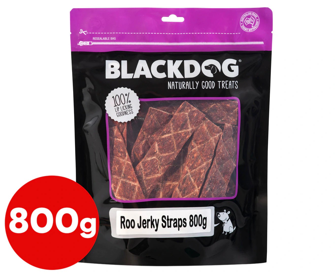 Blackdog Roo Jerky Straps 800G