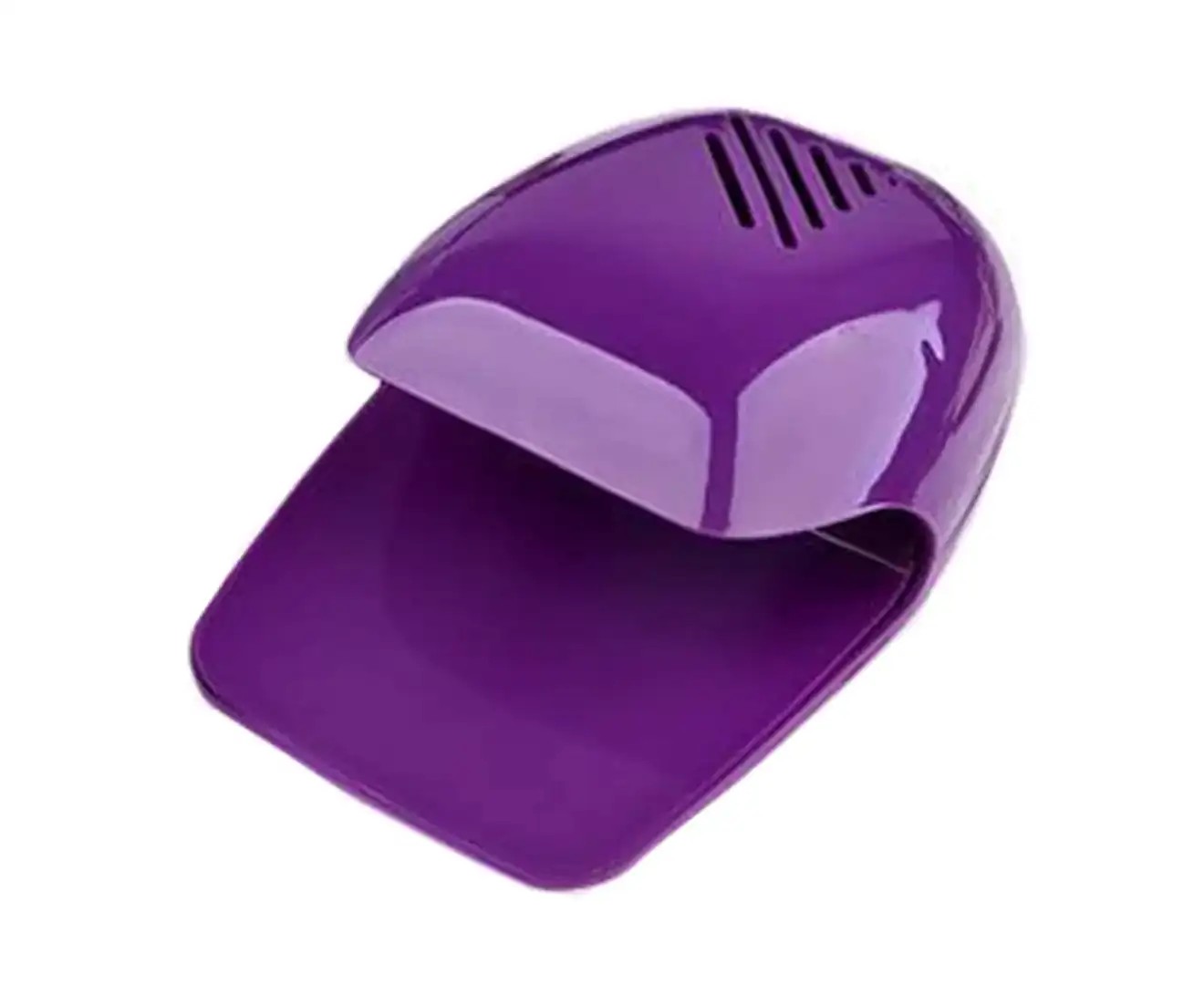 Nail Fan Dryer for Regular Nail Polish, Portable Nail Dryer Nail Art Polish Machine Quick Dry Nail Polish Gel Nail Dryer Blower – Purple