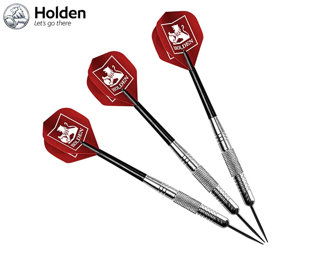 Holden Set of 3 Steel Tipped Darts – Multi