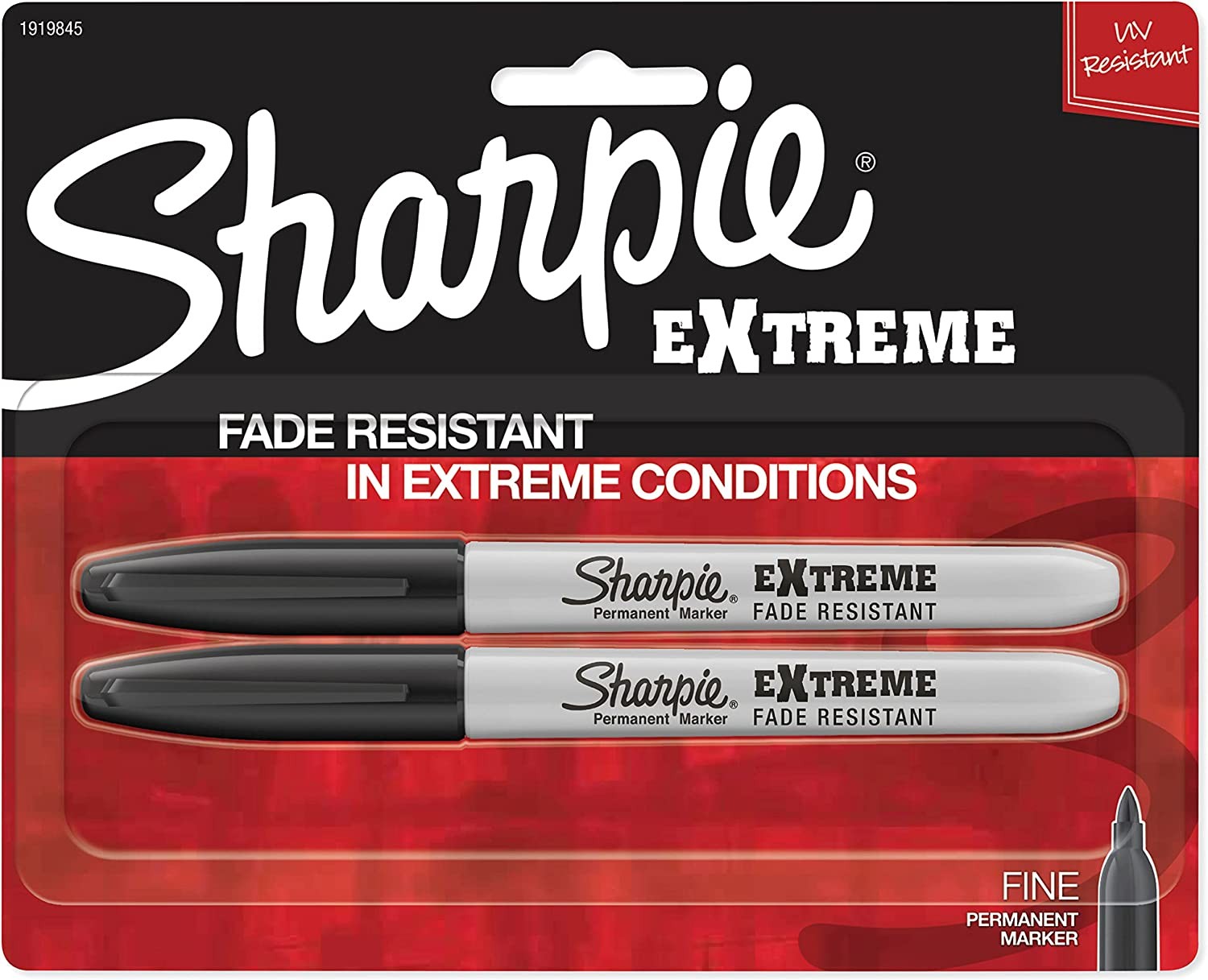 Sharpie Fine Extreme – Black 2-Pack