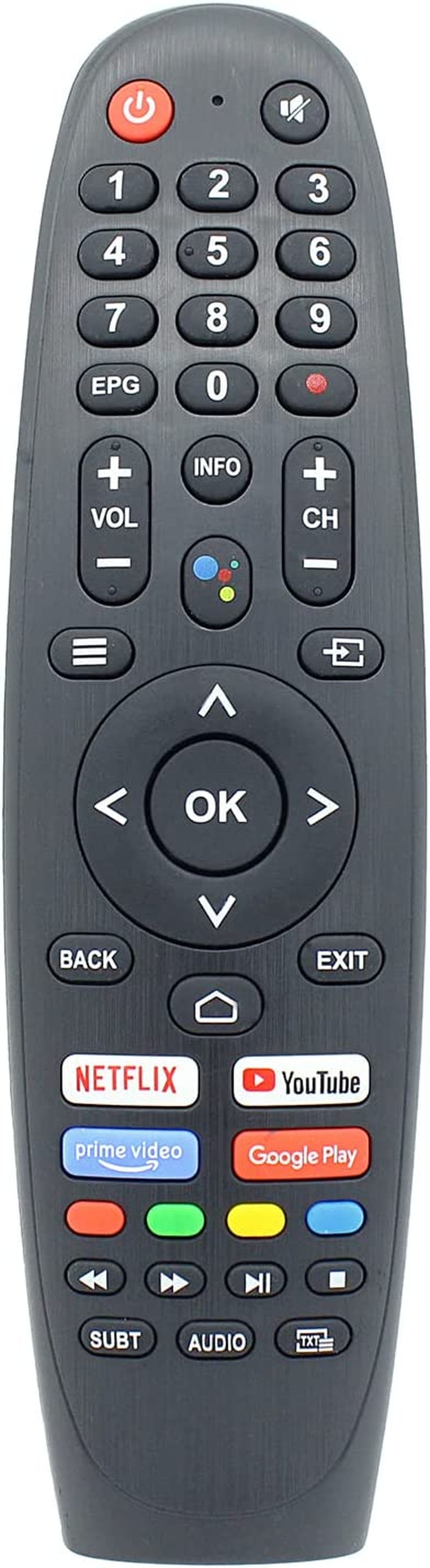 RCKGNTV005 IR Remote Control Replacement for Kogan Series 9 Smart TV Series 9 RT9220 Series 9 RT9210 V005 Series 9 RQ9510 KAQLED65RQ9510SVA KALED65RT9210SVA Kaled50Rt9220Sva KALED65RT922OSVA