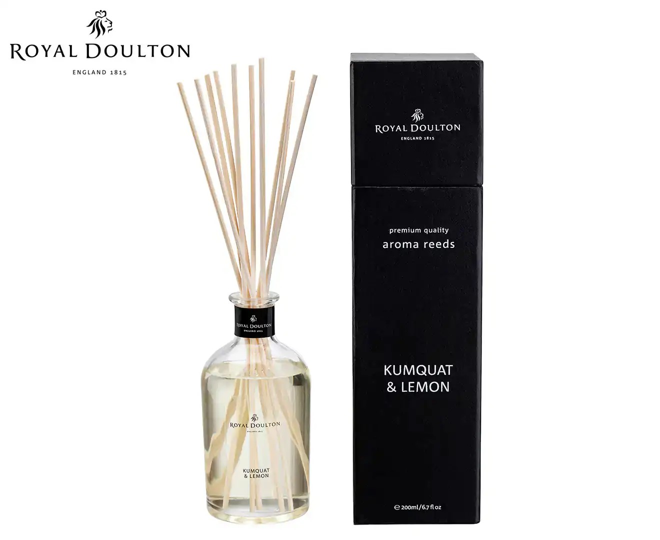 Royal Doulton Kumquat & Lemon Aroma Reeds Diffuser 200Ml