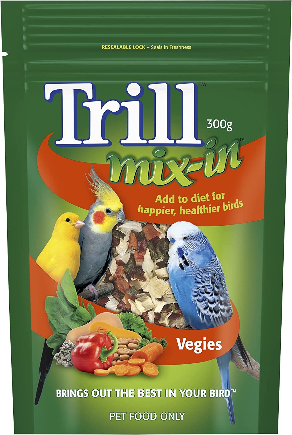 TRILL Mix-In Vegie Blend, 300G