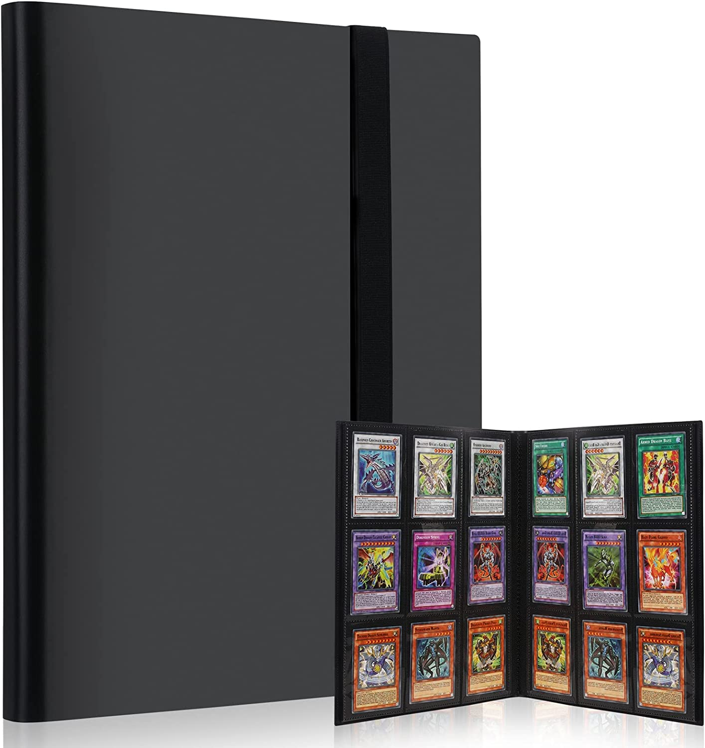  Vault X Binder - 9 Pocket Trading Card Album Folder - 360 Side  Loading Pocket Binder for TCG (Black) : Toys & Games