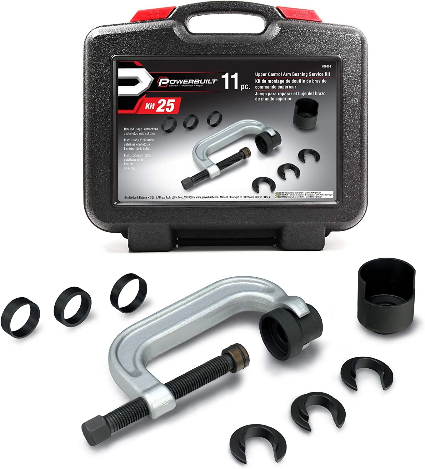 Powerbuilt Upper Control Arm Bushing Service Kit