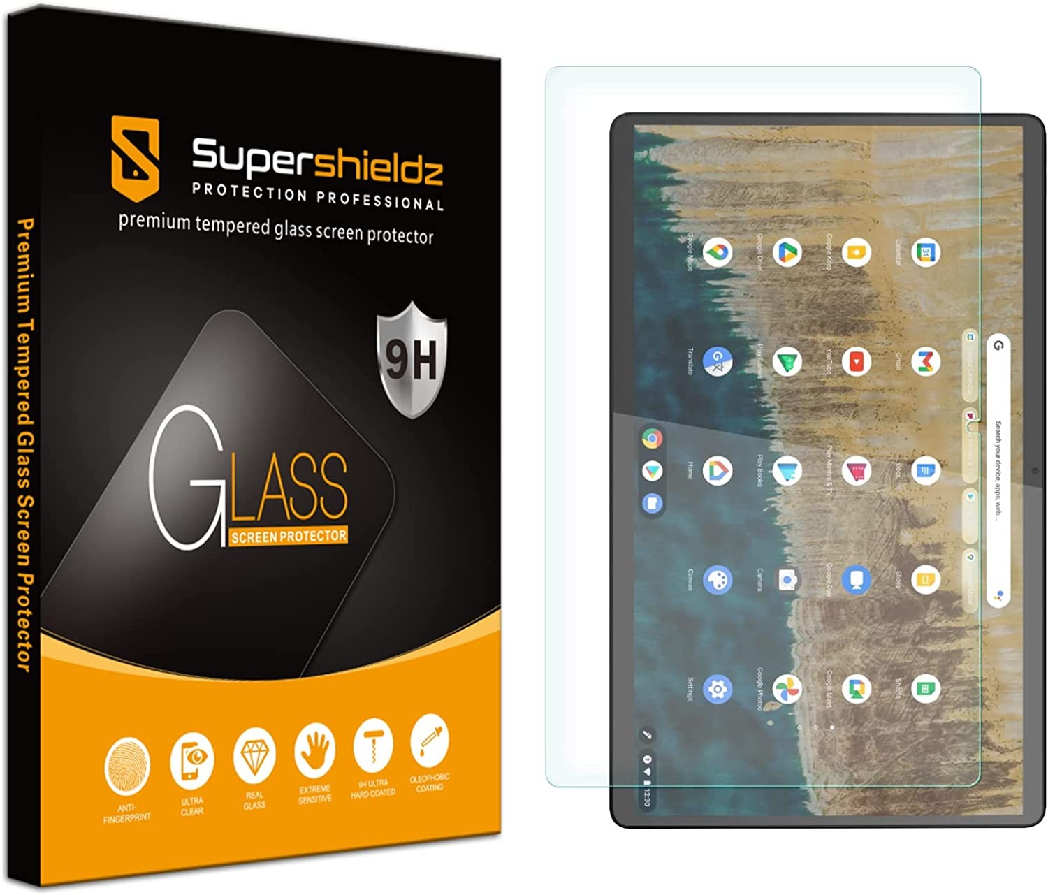 Supershieldz Designed for Lenovo Chromebook Duet 5 (13.3 Inch) Tempered Glass Screen Protector, anti Scratch, Bubble Free