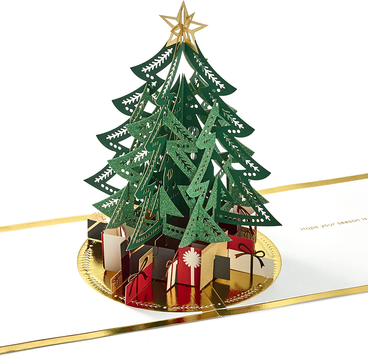 Hallmark Signature Paper Wonder Pop up Christmas Card (Christmas Tree)