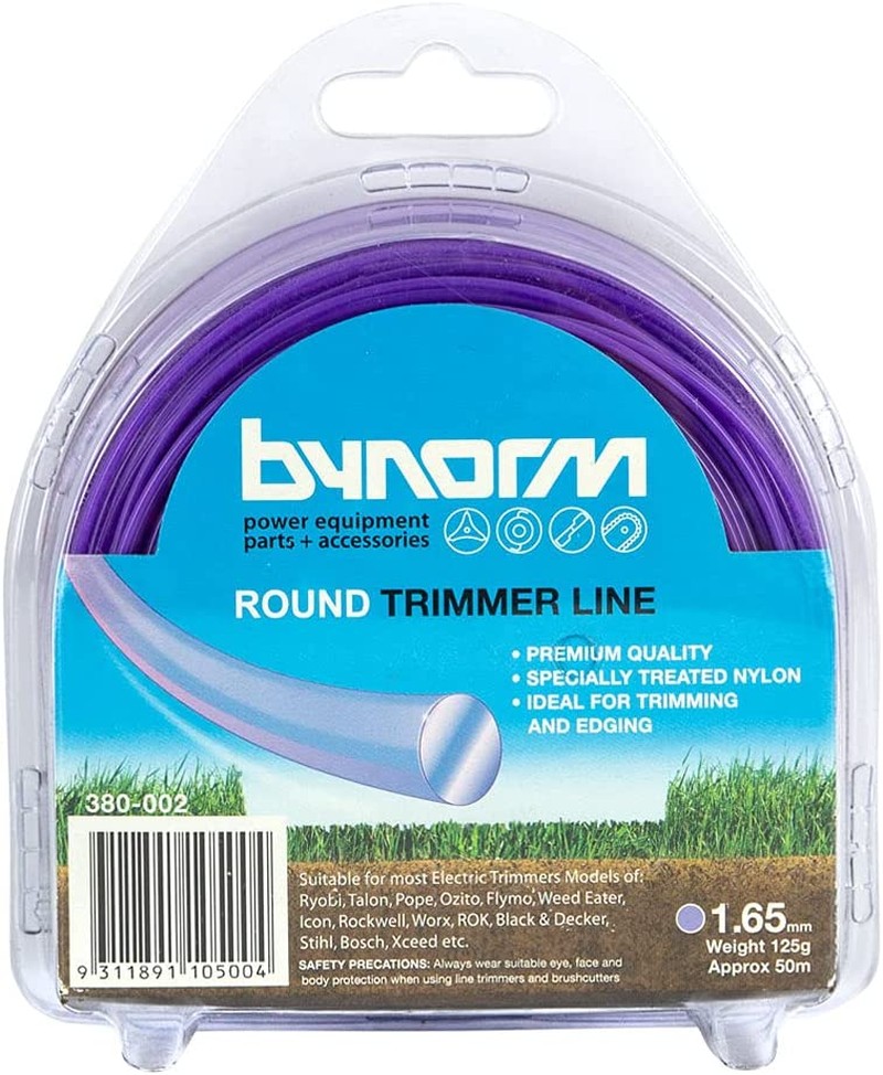 Bynorm 380-002 round Trimmer Line, 1.65 Mm Size, Purple