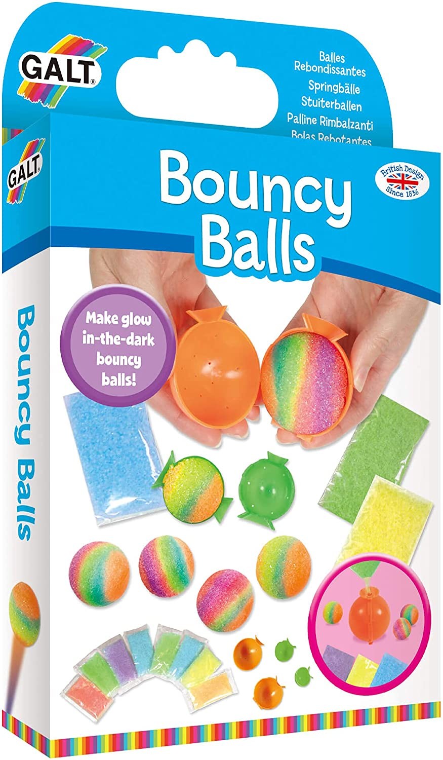 Galt Toys, Bouncy Balls, Craft Kit for Kids, Ages 8 Years Plus