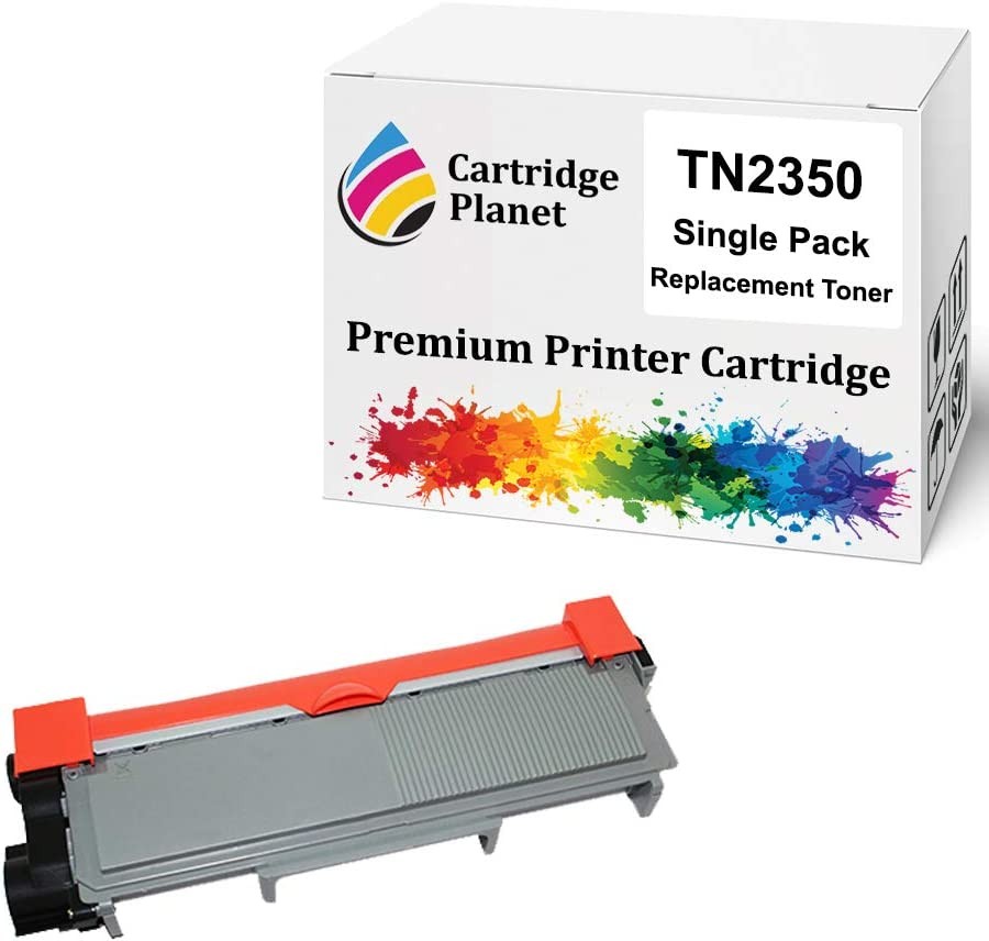 Cartridge Planet Compatible Toner Cartridge for Brother TN-2350 TN2350 (2,600 Pages) for Brother HLL2300D HLL2305W HLL2340DW HLL2365DW HLL2380DW MFCL2700DW MFCL2703DW MFCL2720DW MFCL2740DW