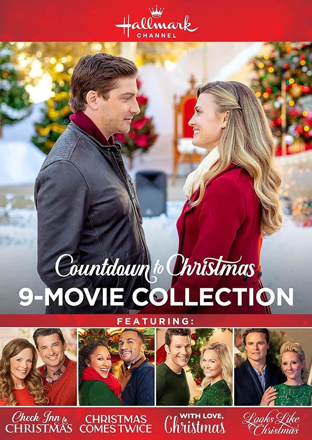 Hallmark Countdown to Christmas 9-Movie Collection (Check Inn to Christmas / Christmas Comes Twice / Christmas Land / 12 Gifts of Christmas / Christmas in Love / with Love, Christmas / Window Wonderland / Looks like Christmas / Christmas List) [Region Free]