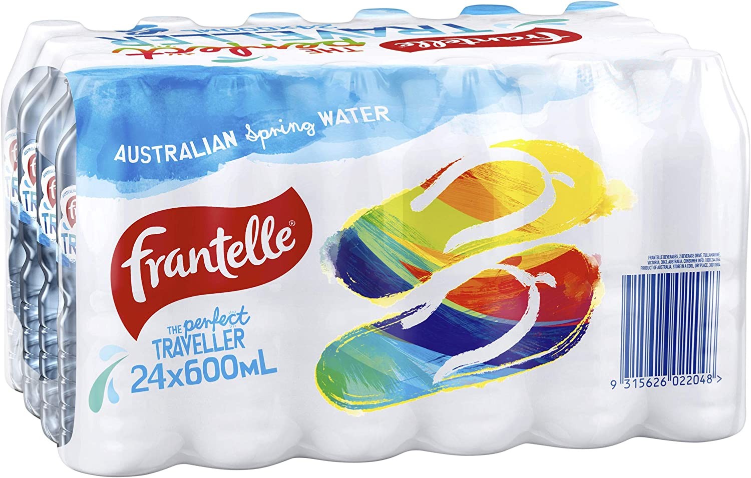 Frantelle Spring Water, 24 X 600Ml