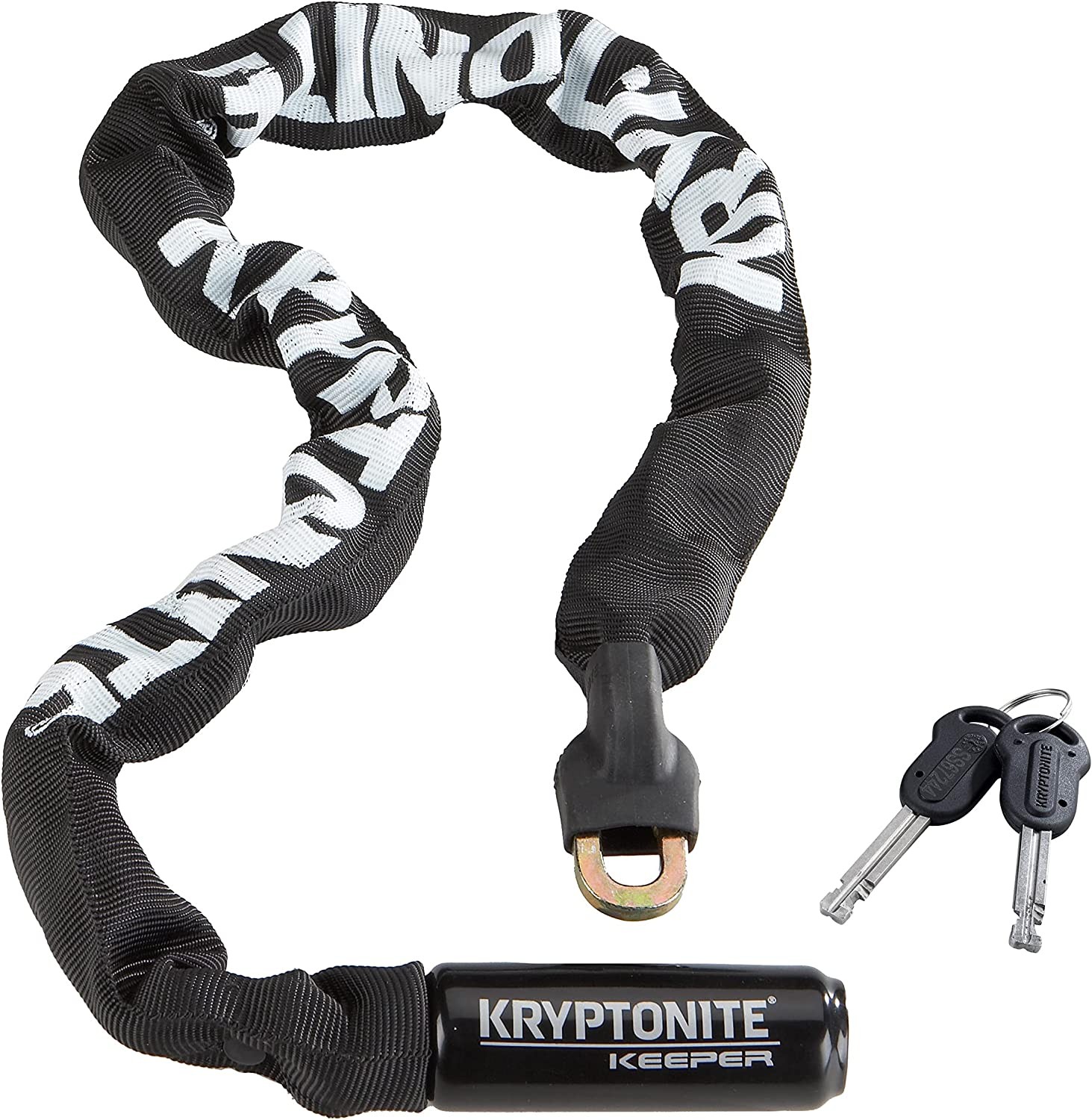 Kryptonite Keeper 785 Integrated Bicycle Lock Chain Bike Lock, 33.5-Inch