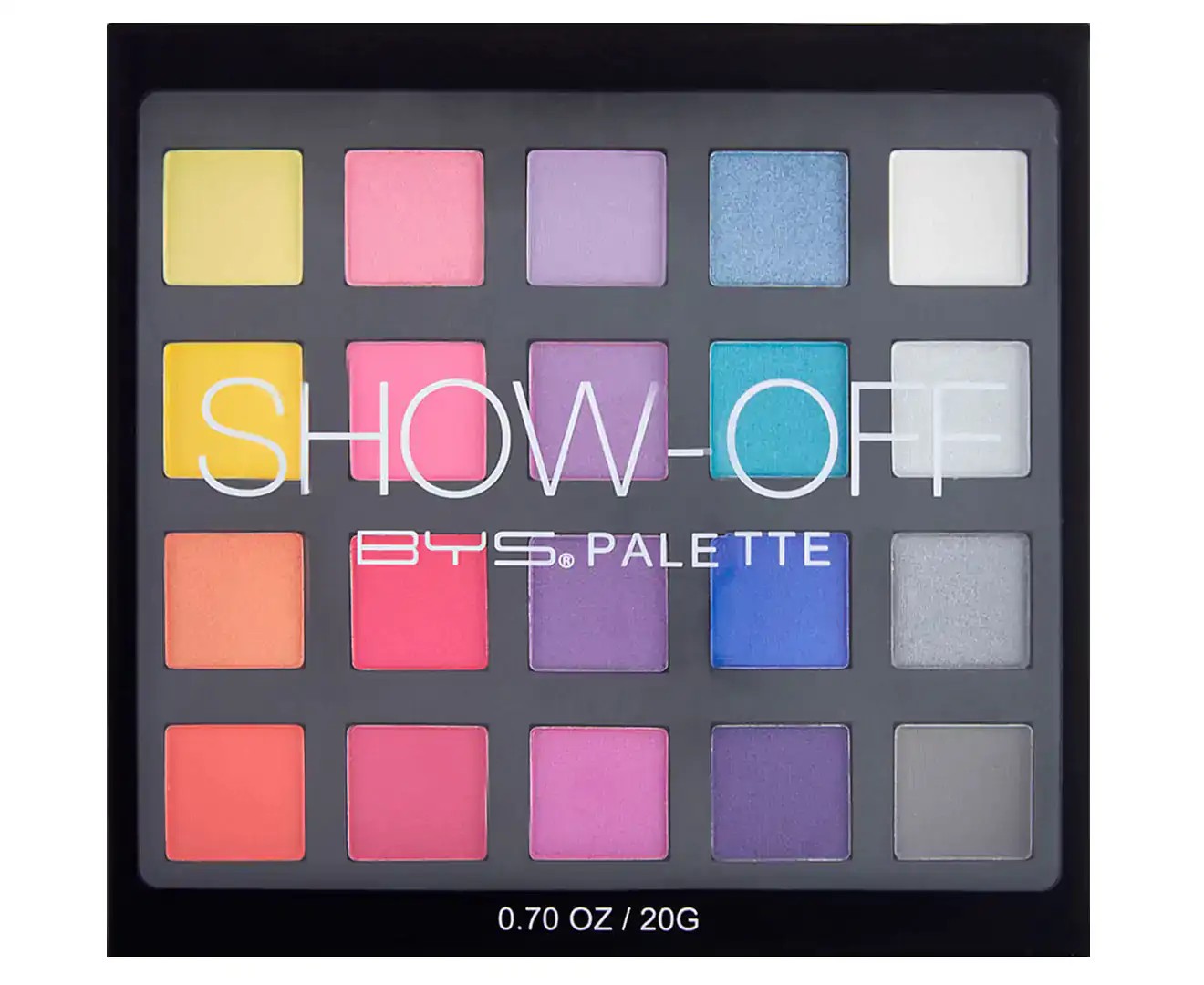 BYS Show-Off Eyeshadow Palette 20G