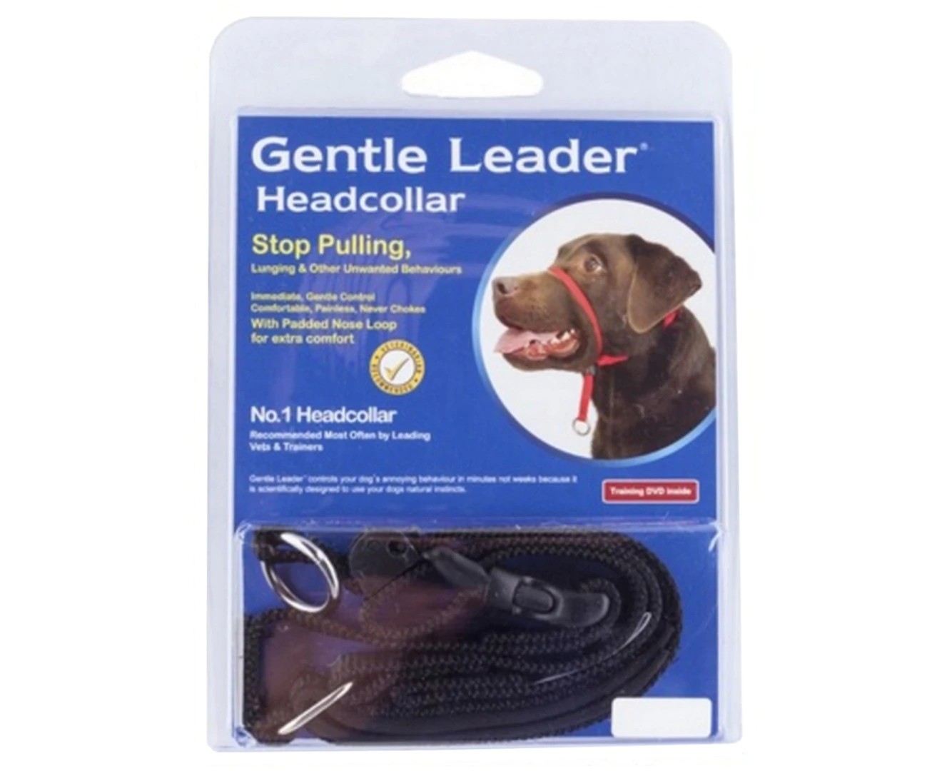 Gentle Leader Dog Training Headcollar Black Large – Black