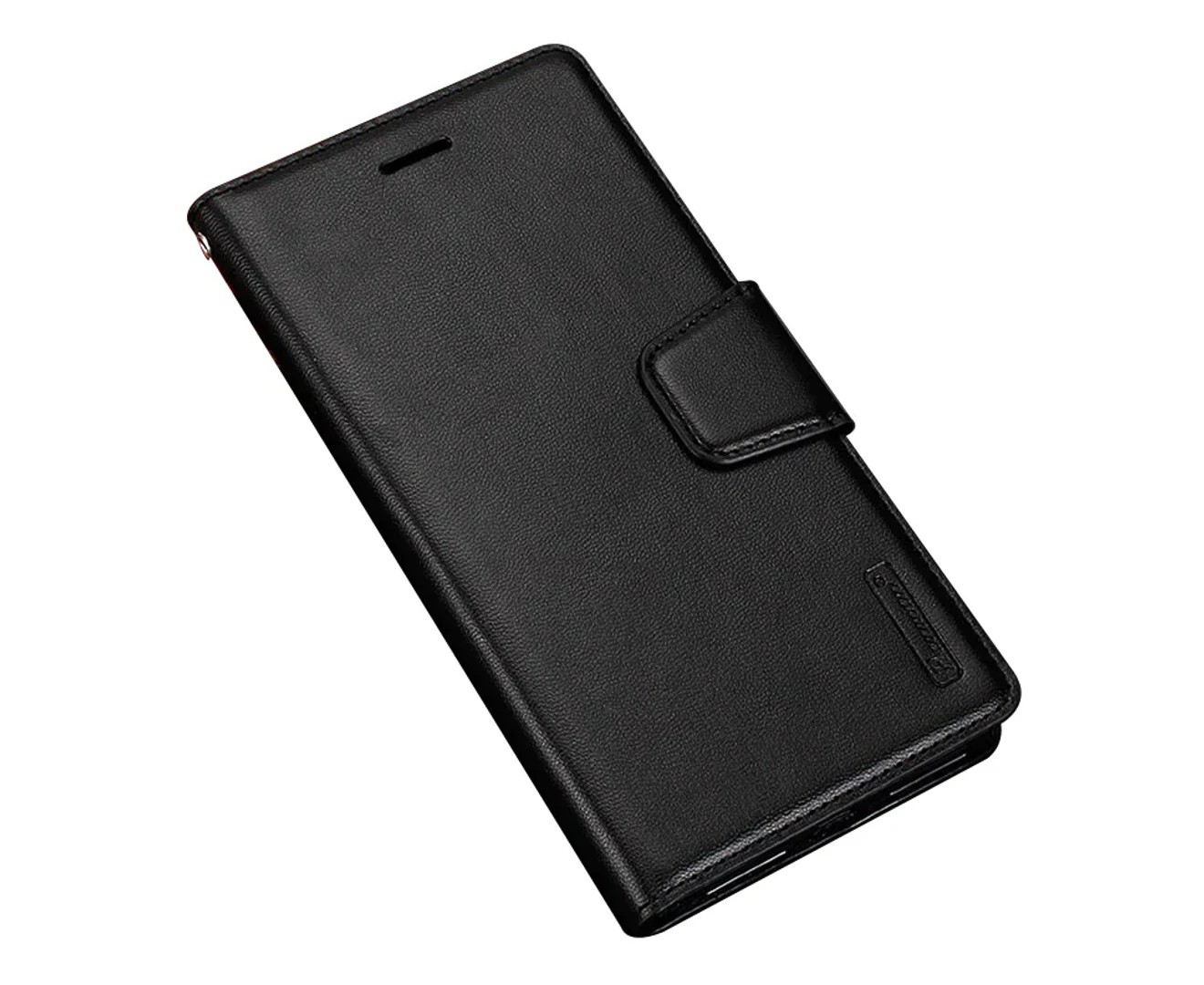 For Google Pixel 6A 5G Luxury PU Leather Wallet Flip Case Cover – Black