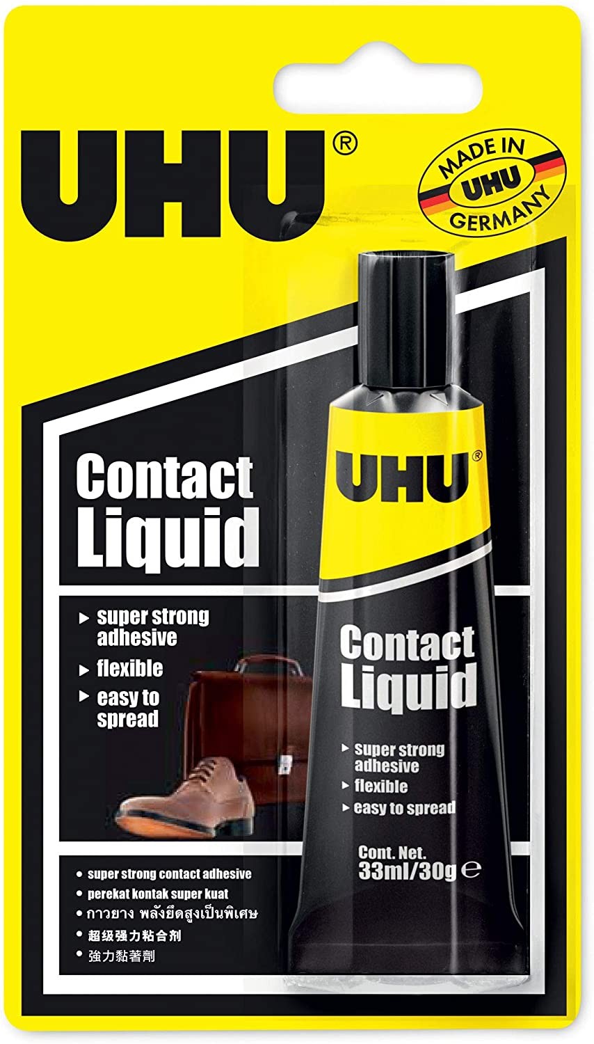 UHU All Purpose Contact Liquid Glue 33Ml, (33-37625)