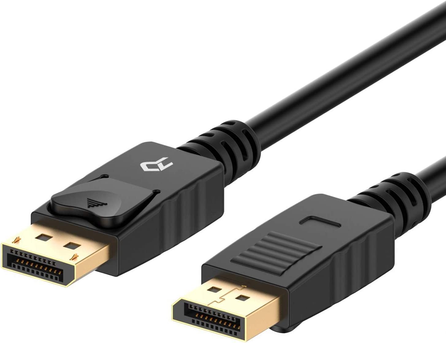 Rankie Displayport to Displayport Cable, DP to DP, 4K Resolution, 6 Feet, Black