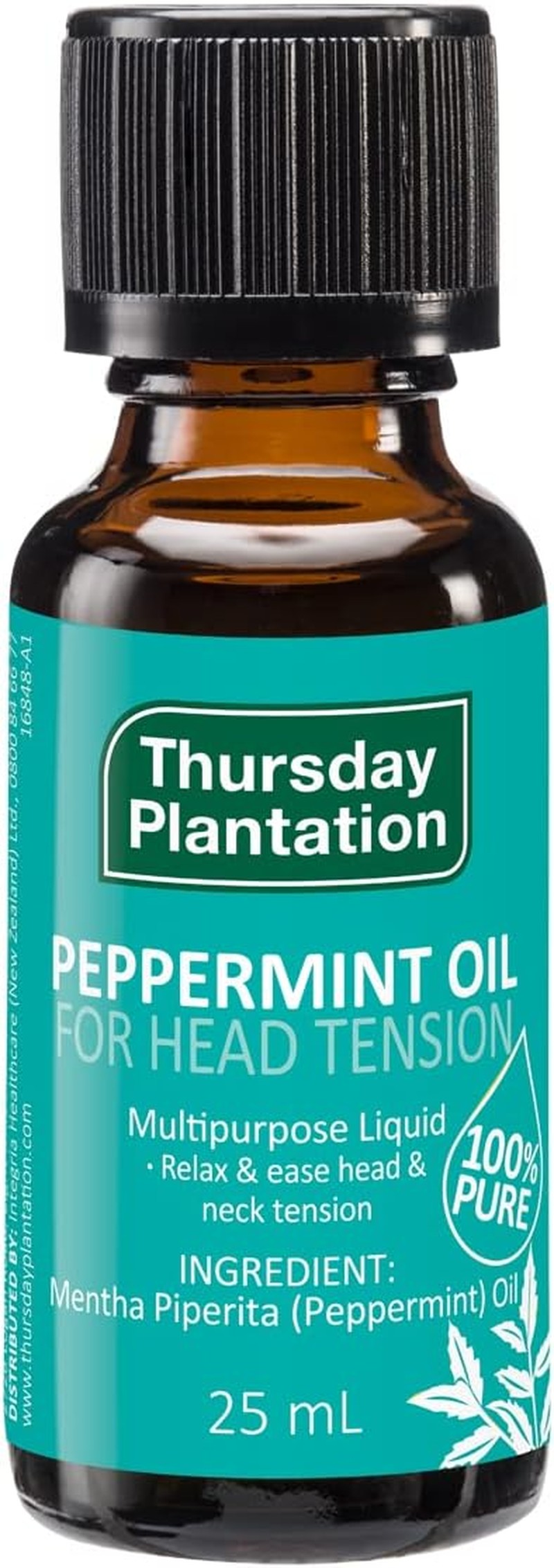 Thursday Plantation Peppermint Oil, 25Ml, Peppermint 25 Milliliters