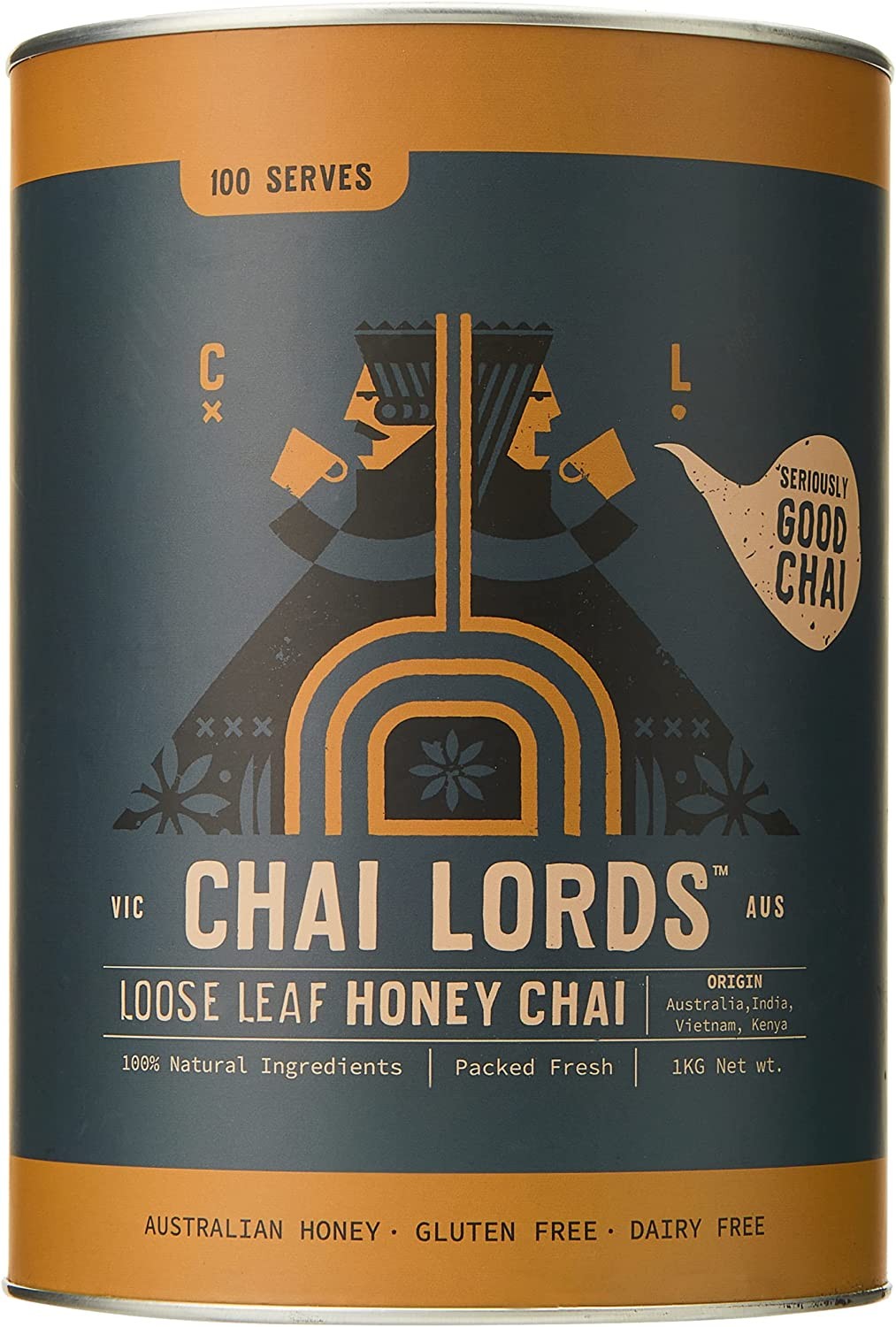 Chai Lords Chai Lords Loose Leaf Honey Chai, 1 Kg, Chai