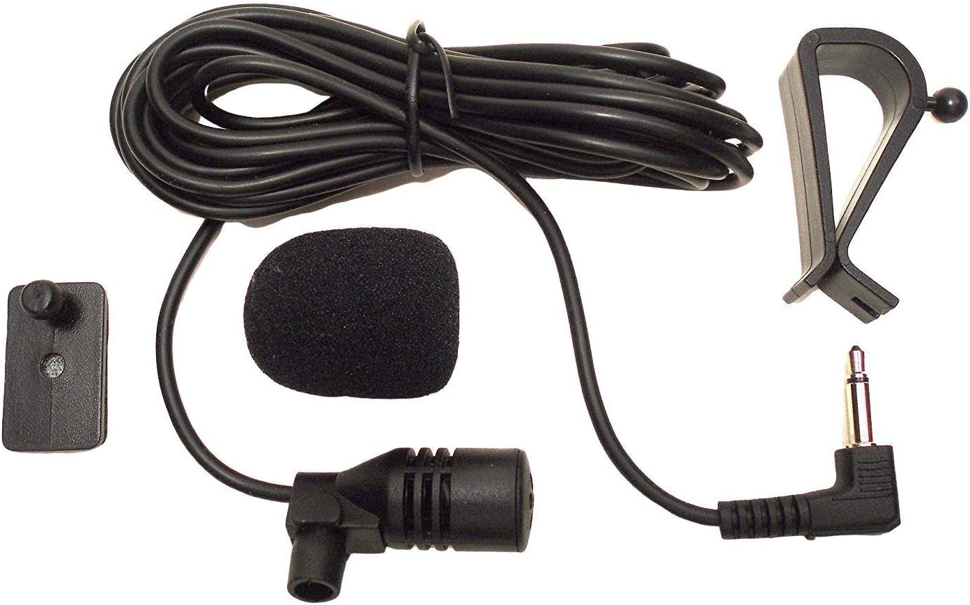 Fingerlakes 3.5Mm Microphone Assembly Mic for Car Vehicle Head Unit Bluetooth Enabled Stereo Radio GPS DVD