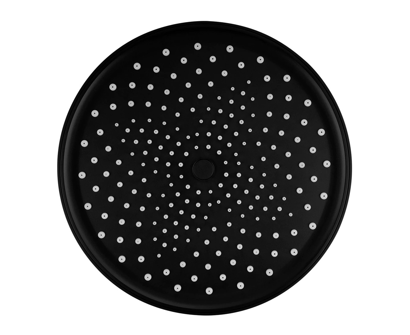 10 Inch Rain round Shower Head Bathroom Showerheads Black