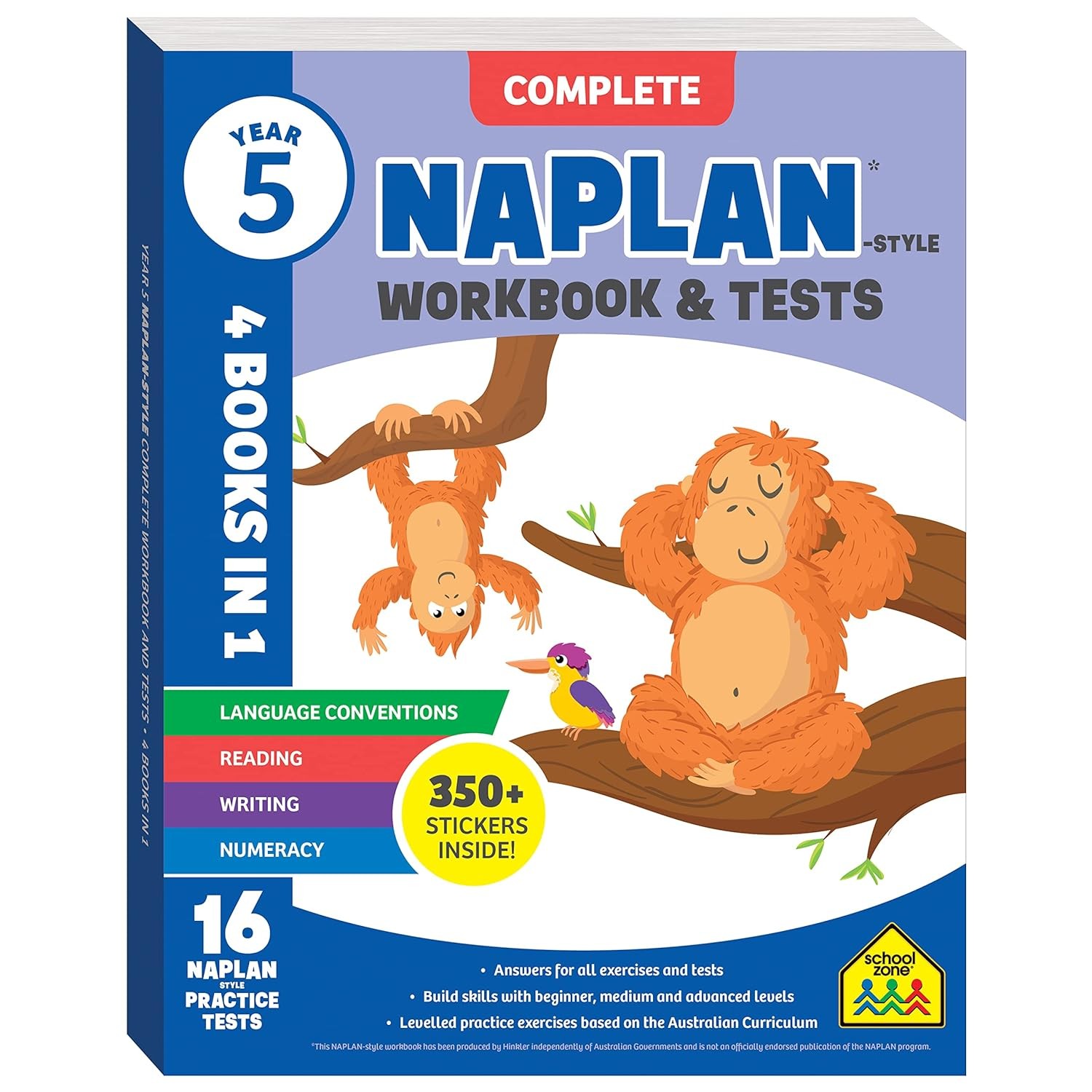 Year 5 Naplan*-Style Complete Workbook and Tests