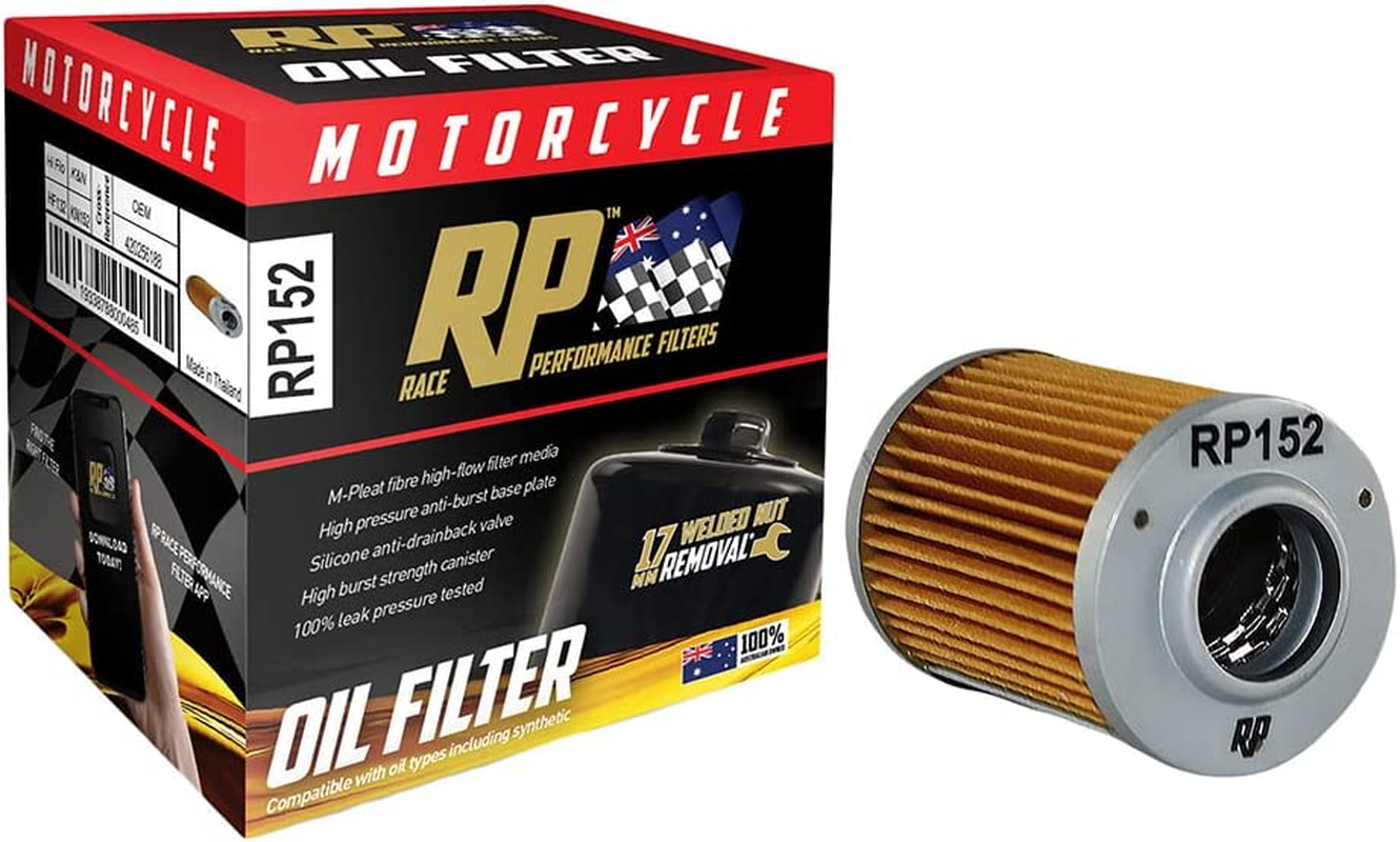 RP Filters RP152 Motorcycle Oil Filter