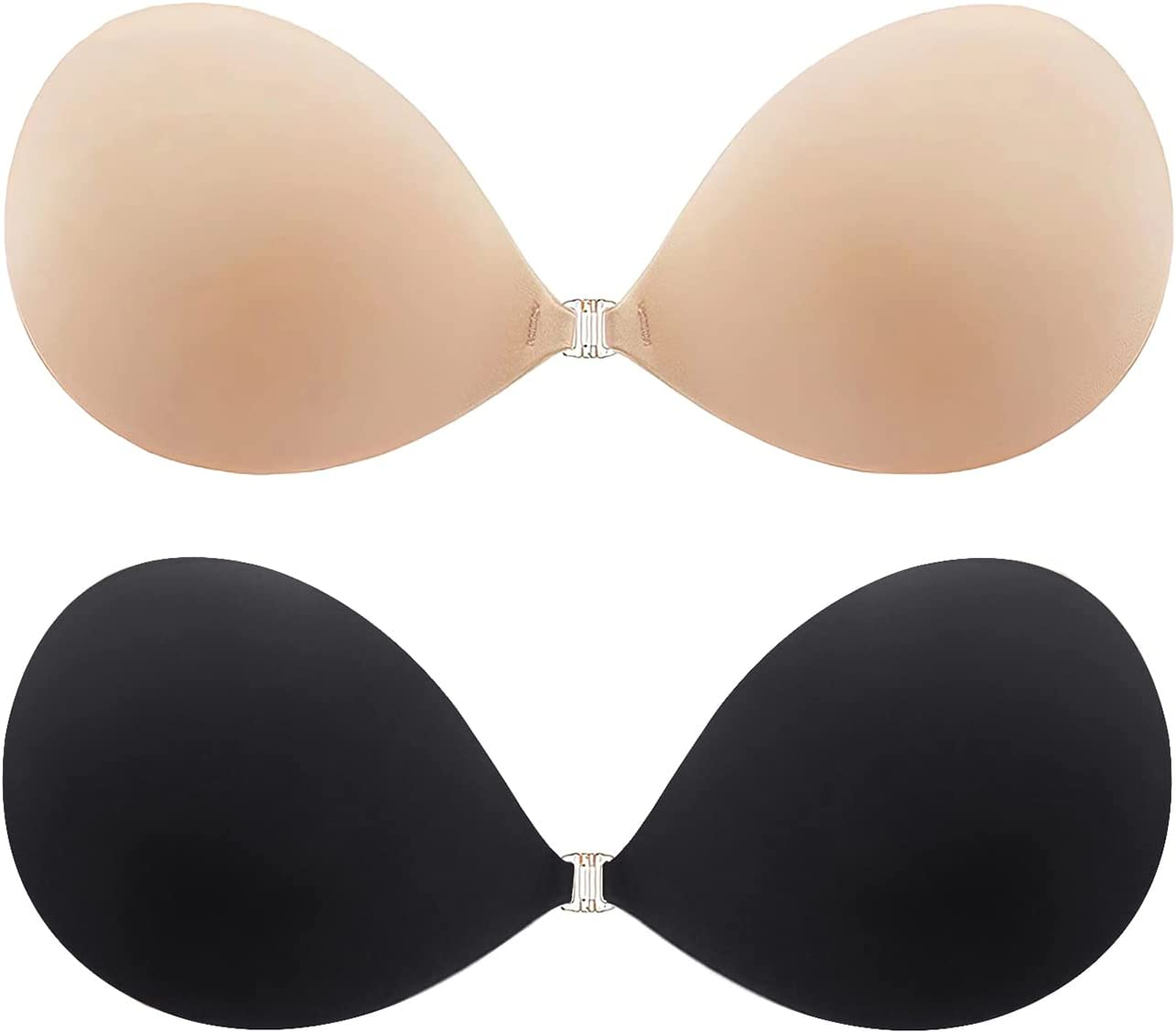 MITALOO Adhesive Bra Invisible Sticky Strapless Push up Backless